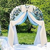 Wavwavw Giant Bow Decor Oversized Big Bows Decoration for Room Wall Backdrop 75x18 Inch Ribbon Tie for Wedding Valentines Day Birthday Party Baby Shower Supplies(Cream White,Satin)