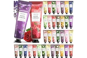 SHVYOG 36 Pack Hand Cream Mothers Day Gifts, Women Gifts for Birthday, Bridesmaid Gifts Teacher Appreciation Gifts Nurse Gifts,Moisturizing Bulk Hand Lotion for Dry Cracked Hands, Mini Hand Cream Gift Set