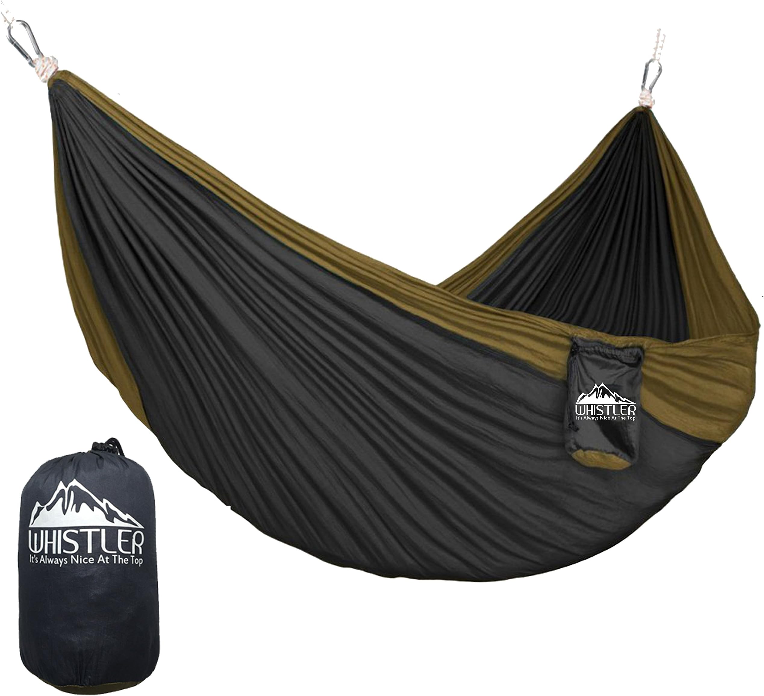 Whistler #1 XL Double Parachute Camping Hammock +START UP COMPANY+ Ultralight Amazing Backpack Hiking Hammock