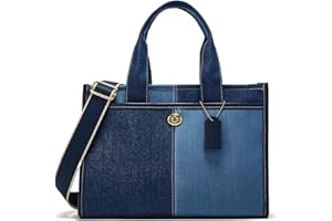 NICTION Canvas Tote Bag Women Large Denim Shoulder Bag Vintage Satchels Cute Hobo Bags Work Travel College Casual Tote Handbag