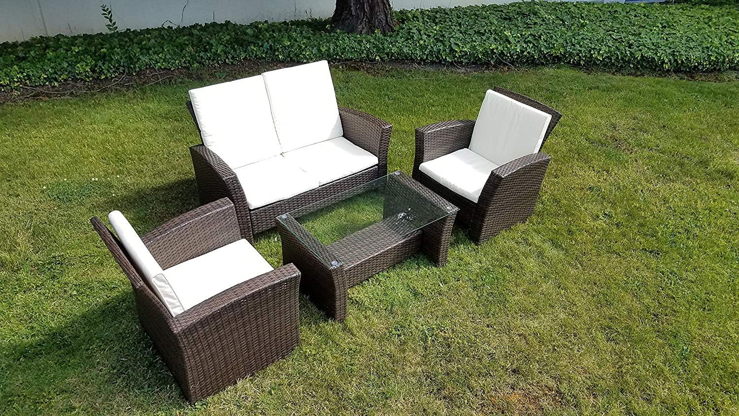 Best 4 Pcs Dinning Glass Table Set