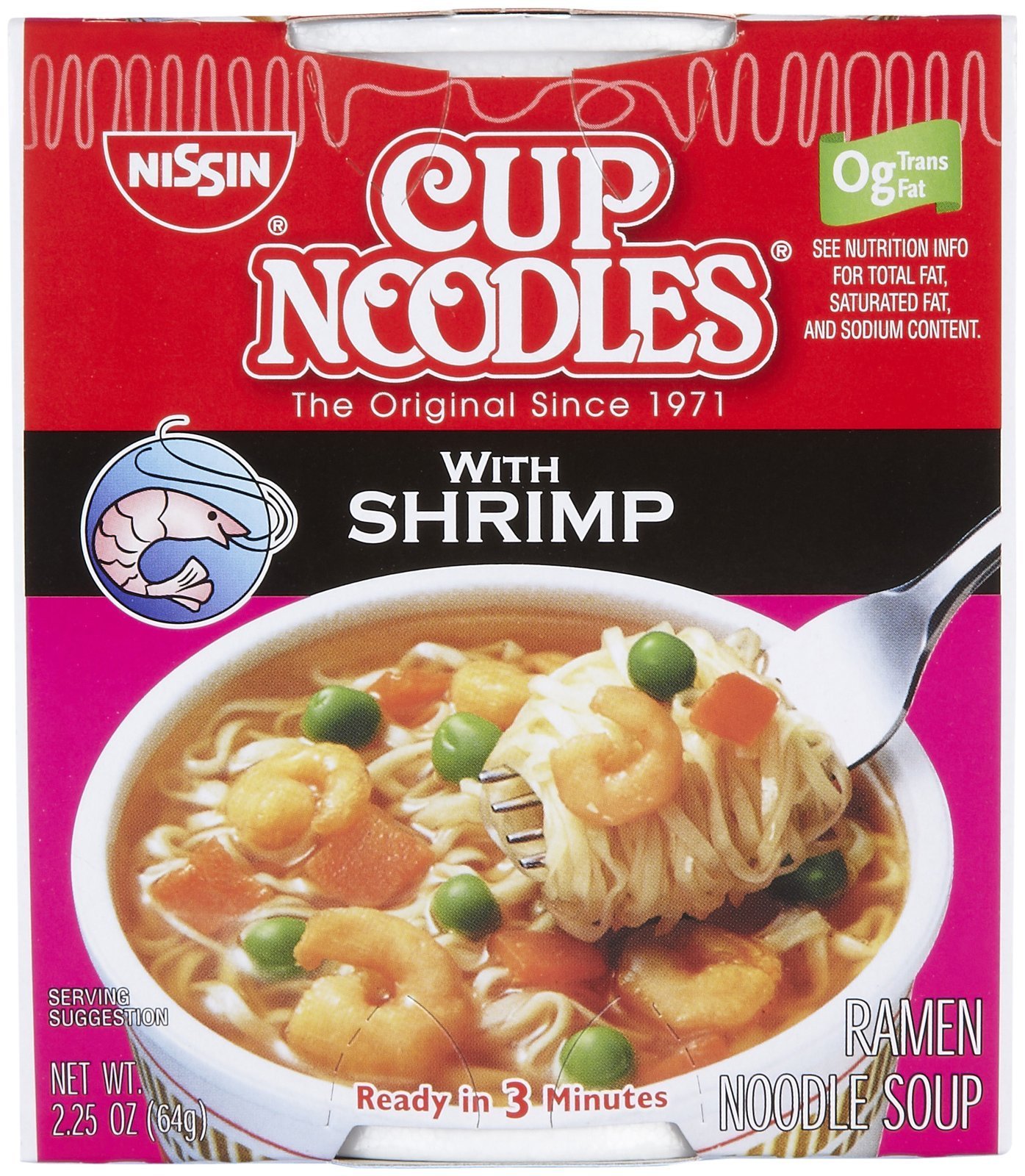 Mua Cup Noodles Ramen, Shrimp, 2.25 Ounce (Pack of 6) Nissin Cup