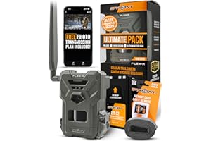 SPYPOINT Flex-M et carte SD avec LIT22 – Caméras cellulaires de trail | Meilleur rapport qualité/prix en accessoires de chass