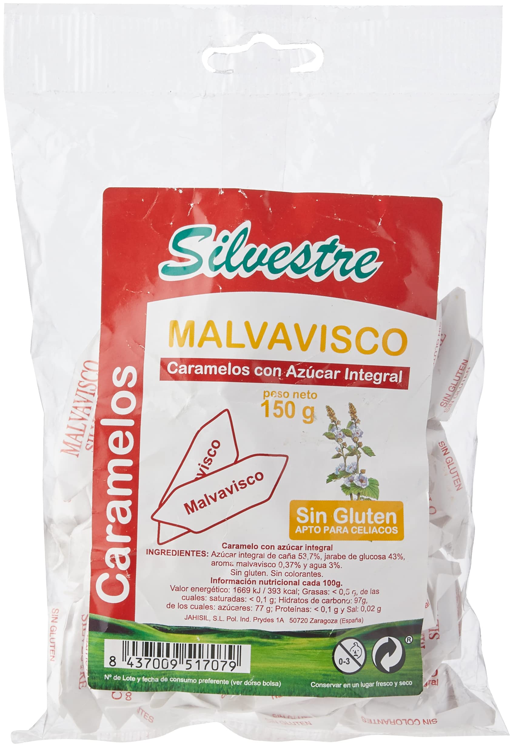 SilVESTRE MALVAVISCO Candy 150 GRS, Not Applicable