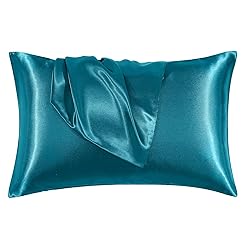 EHEYCIGA Satin King Pillow Cases Set of 2, Soft