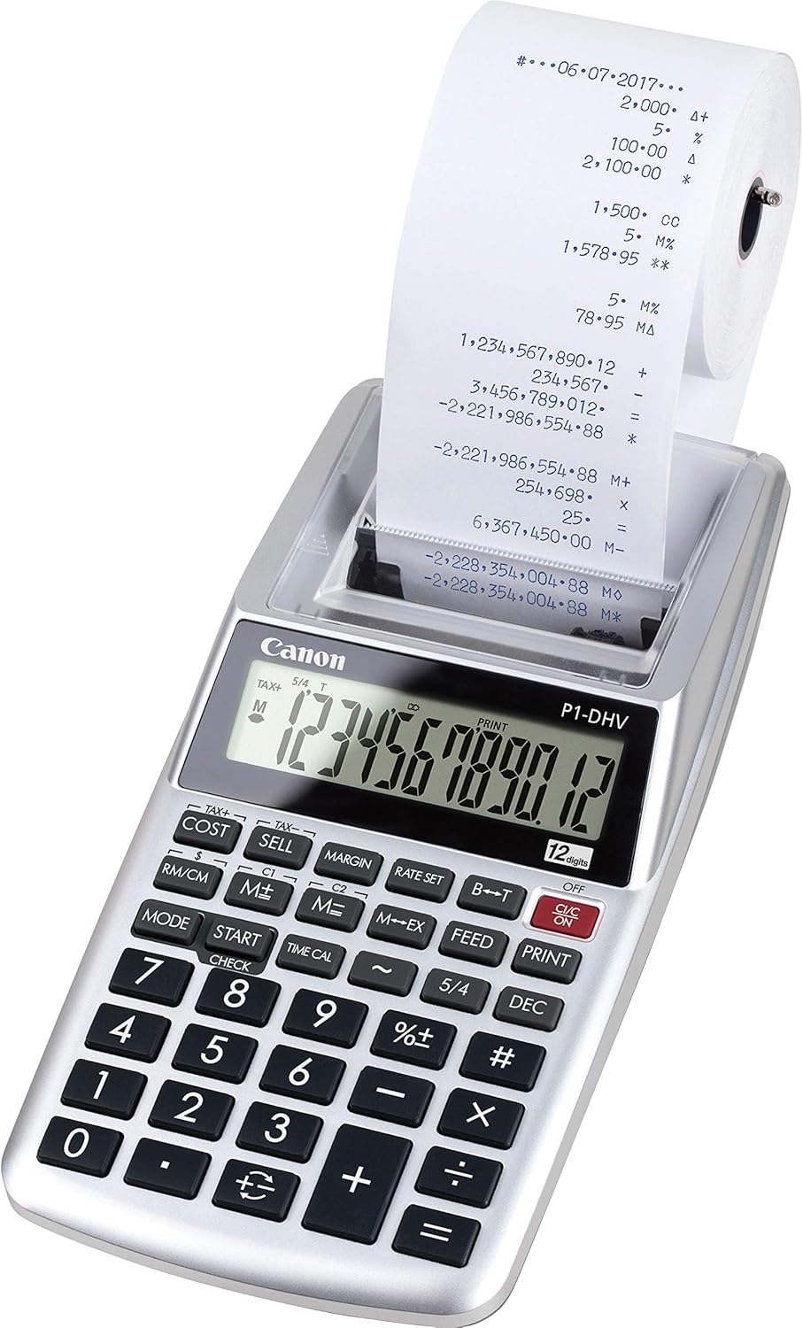 Canon P1 Dhv 3 Printing Desktop Calculator Canon Amazon Ca Office Products