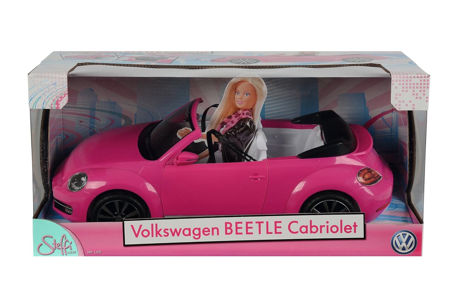 steffi love volkswagen beetle cabriolet and scooter