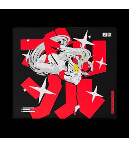 Amazon.com: ATK Tempered Glass Mouse Pad Crimson Limited Edition