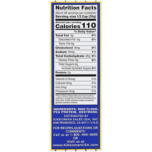 KIKKOMAN 2.5 LB GLUTEN-FREE PANKO STYLE COATING