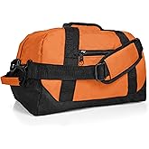DALIX 14" Small Duffle Bag Two Toned Gym Travel Bag