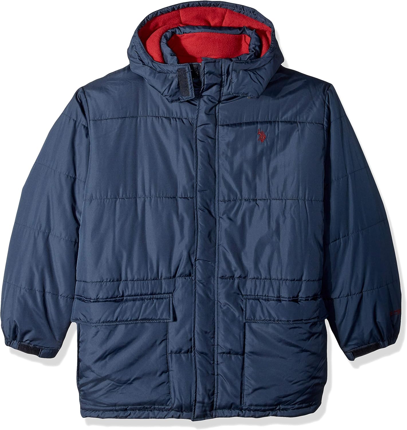 U.S. Polo Assn. Men's Bubble Jacket Down Alternative Coat, Classic Navy, 3X: Amazon.co.uk: Clothing