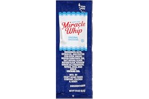MIRACEL WHIP Kraft Miracle whip Single Serve (12.4g Packets, Pack of 200)