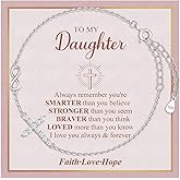 925 Sterling Silver Cross Bracelet for Women - Christian Religious Faith Infinity Cross Bracelets Dainty Inspirational Gifts for Her Birthday Baptism Confirmation Easter