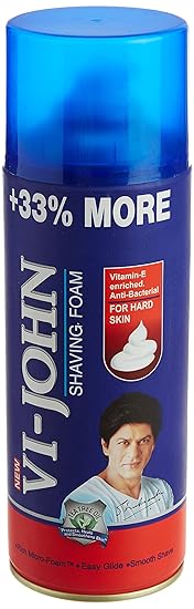 VI-John Shaving Foam for Hard Skin - 400 g
