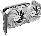 MSI Gaming GeForce RTX 4060 8GB GDDR6 Ventus 2X White OC Graphics Card view 6
