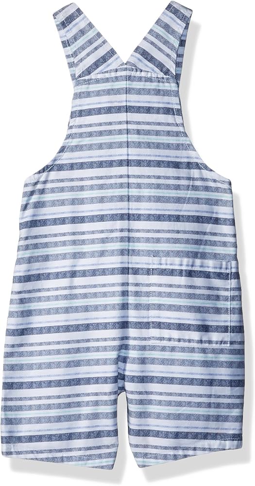 boys striped overalls