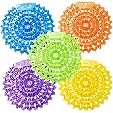 20 Pack Urinal screens deodorizer,3D anti-splash odor protection urinal cakes for men bathroom，toilet splash guard for men，five scents urinal mats (20)