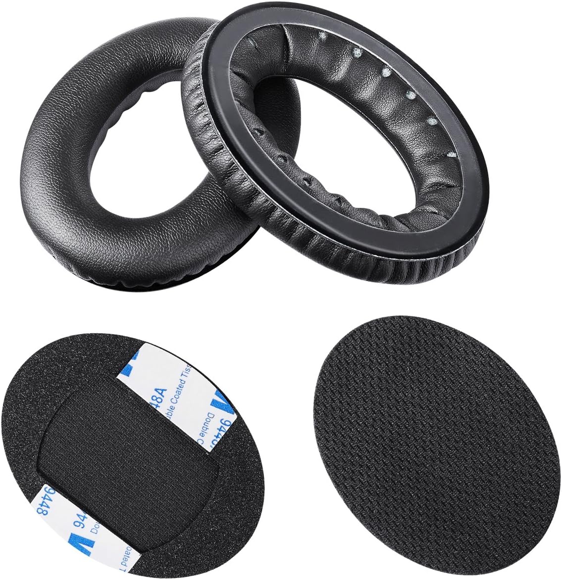 BINGLE Leather Ear Pads for Bose AE1 Triport 1 TP-1 TP-1A Headphones-Spare Replacement Ear Cushions EarPads for Bose TP-1A (1Pair Black)