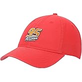 Disney Pixar Cars Lightning McQueen 95 Men's Red Unstructured Baseball Cap