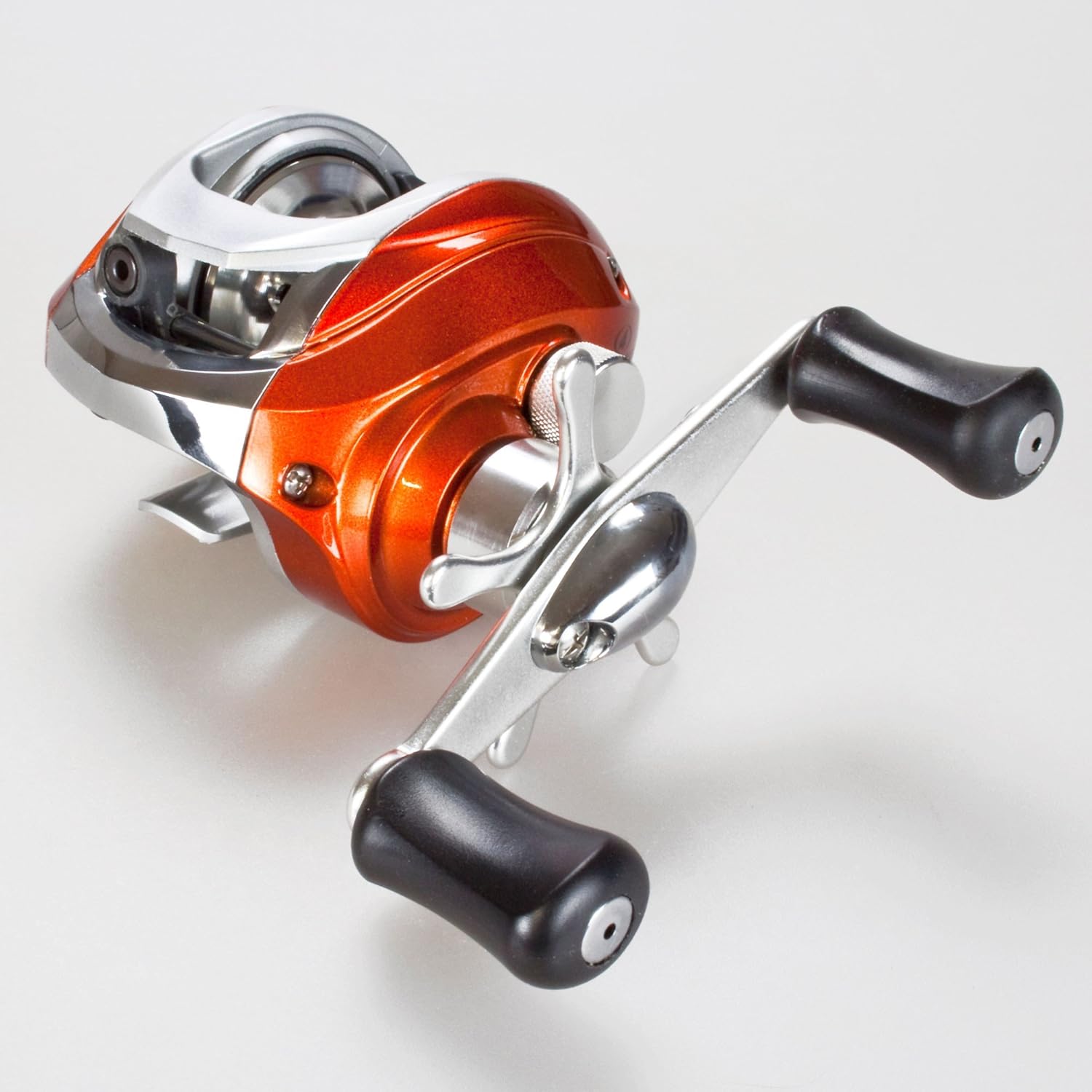 orange baitcaster