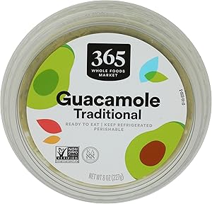 Whole Foods Market Guacamole, Traditional, 8 Oz