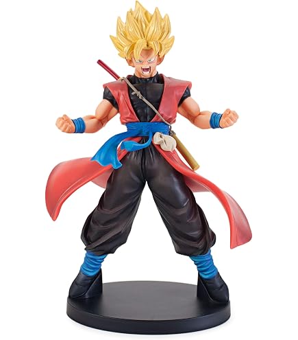 Banpresto Dragon Ball Super Figure Goku Black Super Saiyan Rosè – Serie Clearise – PVC Da Collezione 19 Cm – BAN18742 Multicolore
