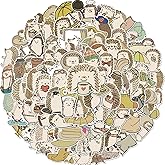 Hedgehog Stickers | 100 PCS | Cute Vinyl Waterproof Stickers for Laptop,Guitar,Motorcycle,Bike,Skateboard,Luggage,Phone,Hydro Flask, Gift for Teens