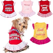 Amazon.com: Ropa de perro de 4 piezas para perros pequeños ...