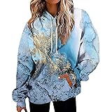 Hoodies for Women Fall Loose Fit Sweatshirts Plus