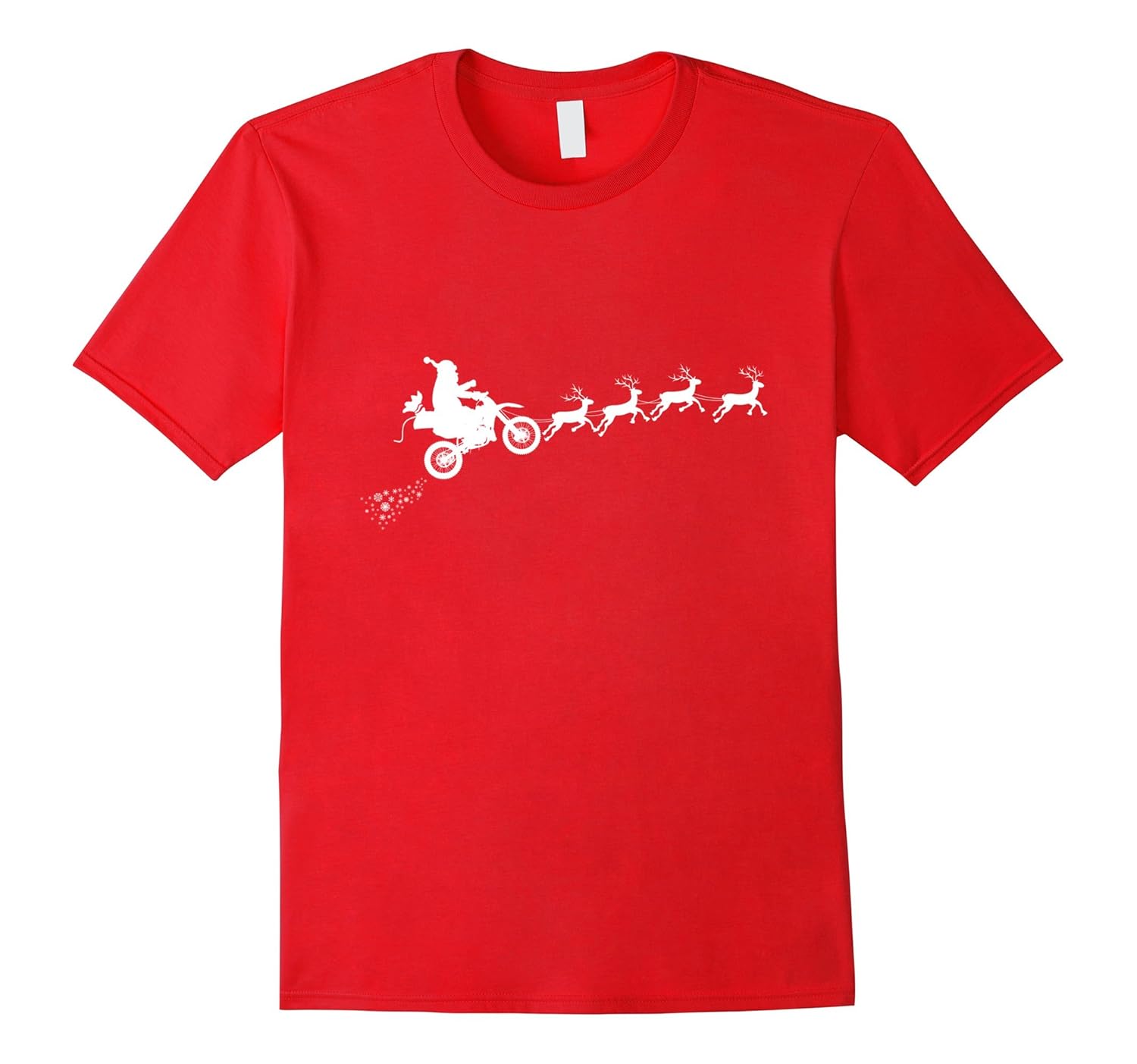 Motocross Ugly Christmas Sweater T-Shirt-ANZ
