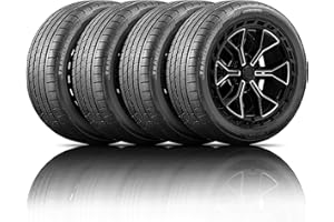 Set of 4 (Four) Travelstar UN33 215/55R17 94V High Performance All Season Passenger Tires 215/55/17 HP Radial Mud Snow Car Tires -Includes Two-year Road Hazard Warranty (Tire Only)