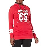 Ultra Game NBA womens Tunic Hoodie Pullover Terry Sweatshirt for Women