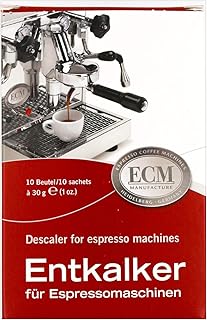 ECM Entkalker Spezieller Entkalker für Espressomachinen Siebträgermaschinen 10 Tüten je 30 g