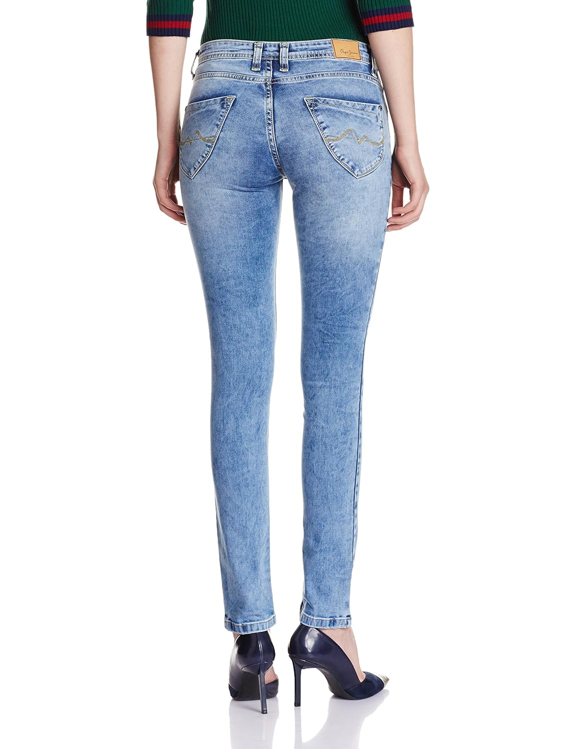 pepe jeans women's slim jeans