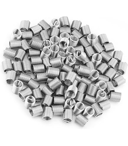 Cyclingcolors – Insero De Rosca Helicoil M10x1,5x10 Mm En Acero Inoxidable – Repara Roscas Dañadas Como Un Profesional
