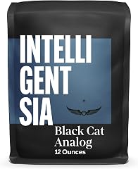 Intelligentsia Coffee, Medium Roast Whole Bean Coffee, 100% Arabica Coffee - Black Cat Analog Espresso 12 Ounce Bag