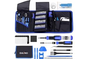 DULIWO Precision Screwdriver Set, 191-in-1 Multi-Bit Screwdriver 1/4 Inch Nut Driver, 164 Bits Magnetic Computer Repair Tool, Electronics Tool Kit for iPhone, MacBook, Laptop, PC, Tablet, PS4, Xbox