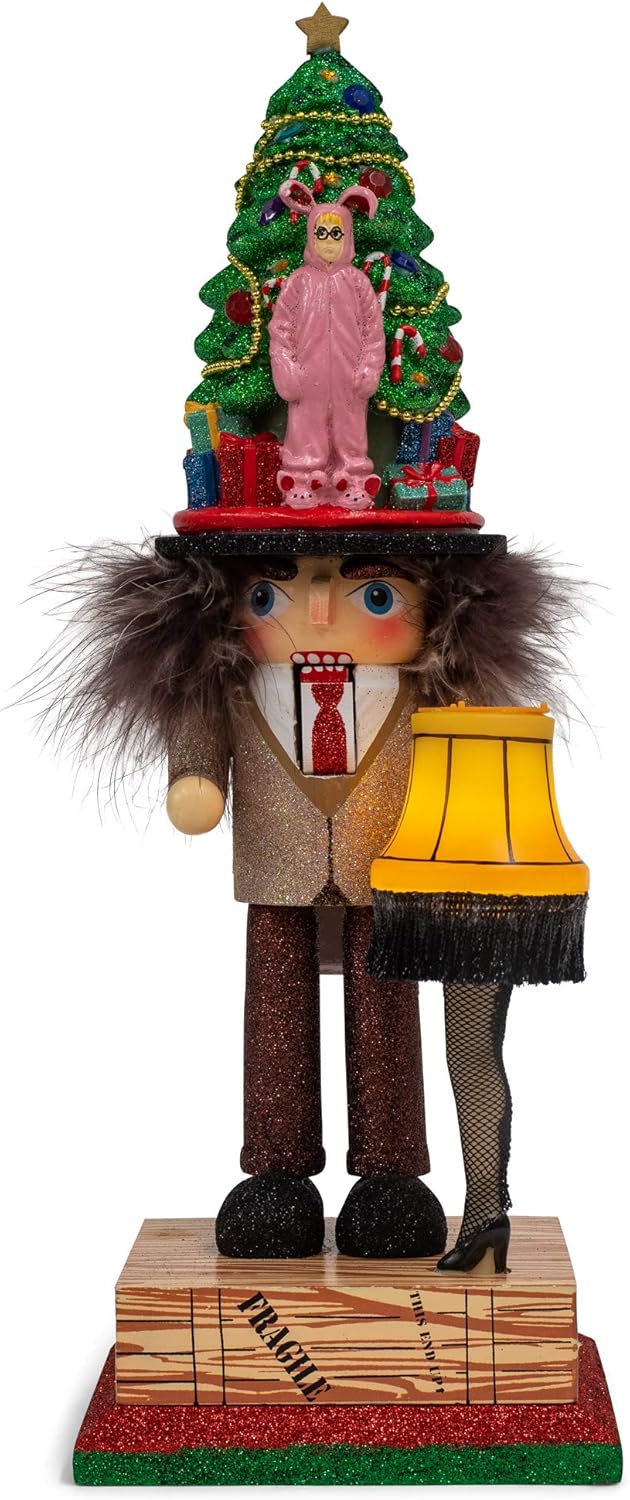 Nutcrackers - A CHRISTMAS STORY Kurt S. Adler 15-Inch Nutcracker, Multi, CS6201L
