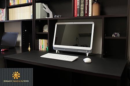 Amazon Imakim ｓ レザー調 デスクマット マウスパッド 本革の風合い デスクパッド 1270 デスクマット 文房具 オフィス用品