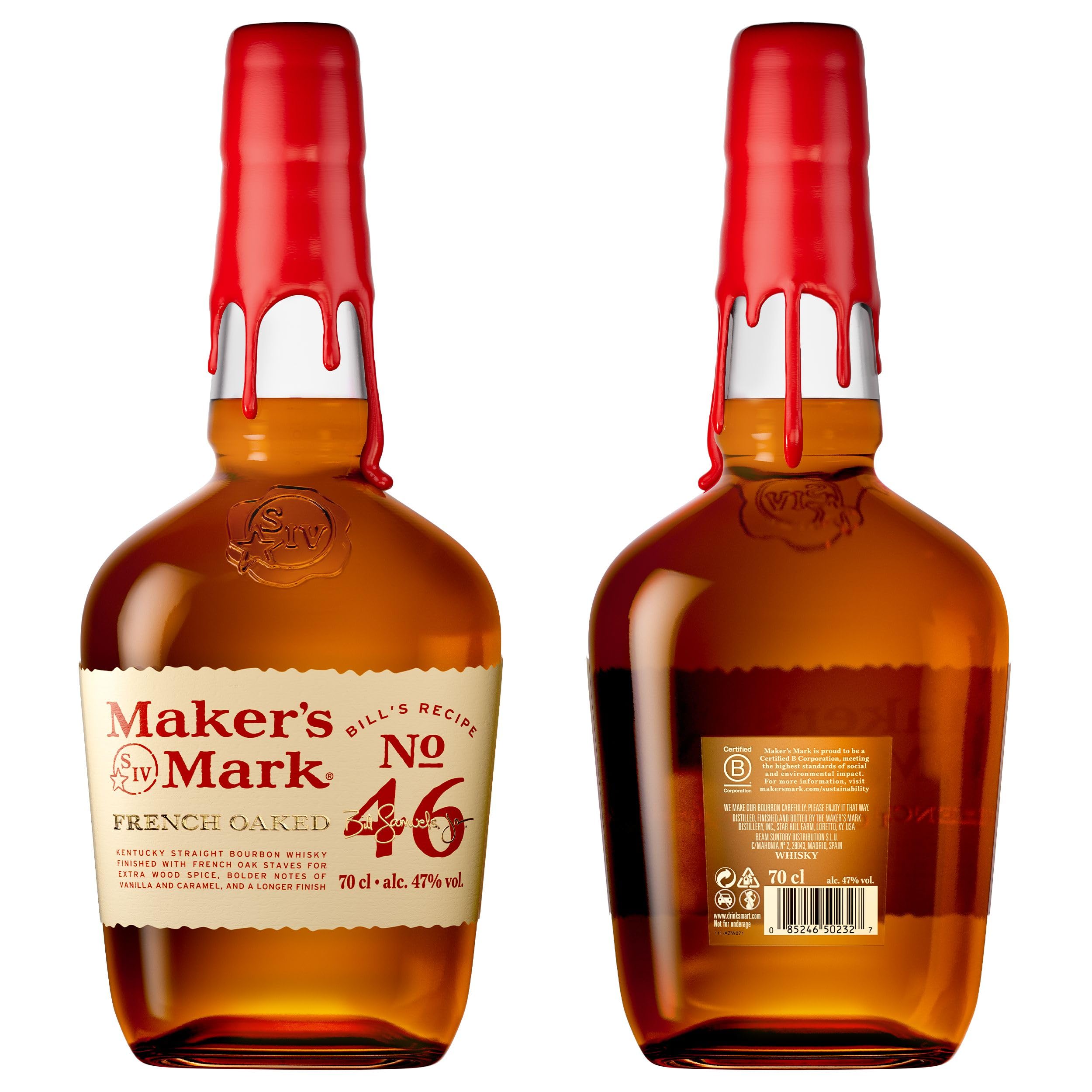Maker's Mark 46 | Kentucky Straight Bourbon Whisky | 47 % vol | 700 ml Einzelflasche 2