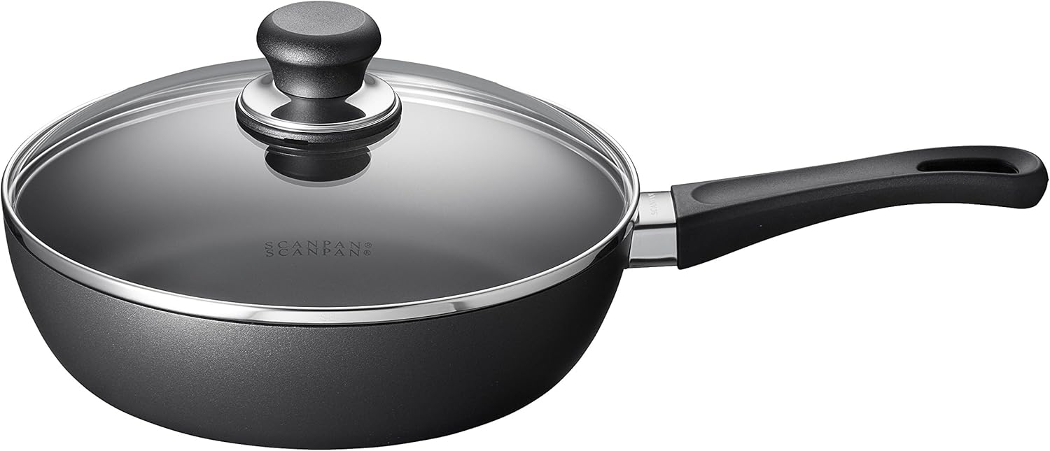 Scanpan Classic 24 cm Saute Pan with Lid Amazon.co.uk Kitchen & Home