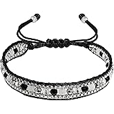 MINACHI Bohemian Braided Bead Bracelet for Women, Trendy Jewelry Design