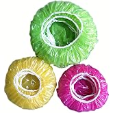 60 Pcs Reusable Elastic Food Bowl Covers 3 Sizes BPA Free for Kitchen | Translucent Stretchable, Colorful, Alternative to Foil &amp; Plastic Wrap, BPA Free