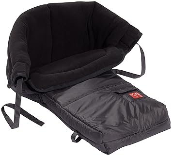 Kaiser 6510925 - Schlitten-Fußsack 'Schlitti', Farbe: schwarz