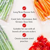 SousVideTools Vacuum Sealer Rolls Pack of 2 28cm x 6m for Sous Vide view 5