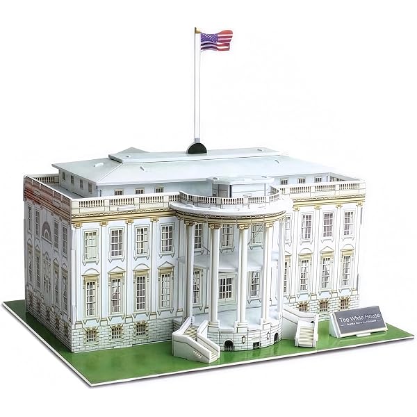 The White House Cut & Assemble (Dover Kids Activity Books: U.S.A.