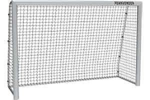 PEAKONDER 8/10/12ft Soccer Net for Backyard, 50 lbs Heavy Duty Soccer Goal for Kids and Teens, 60mm Weatherproof Galvanized S