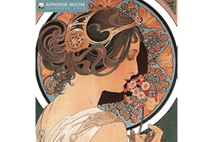 Alphonse Mucha Wall Calendar 2025 (Art Calendar)