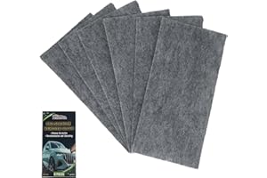 Mozziibazy Nano Sparkle Cloth Car Scratch Remover, 6 Pack Scratch Remover for Vehicles, Magic Wipes for Scratches Shine Cloths for Car Scratches Repair Scratches Swirls Paint Residues