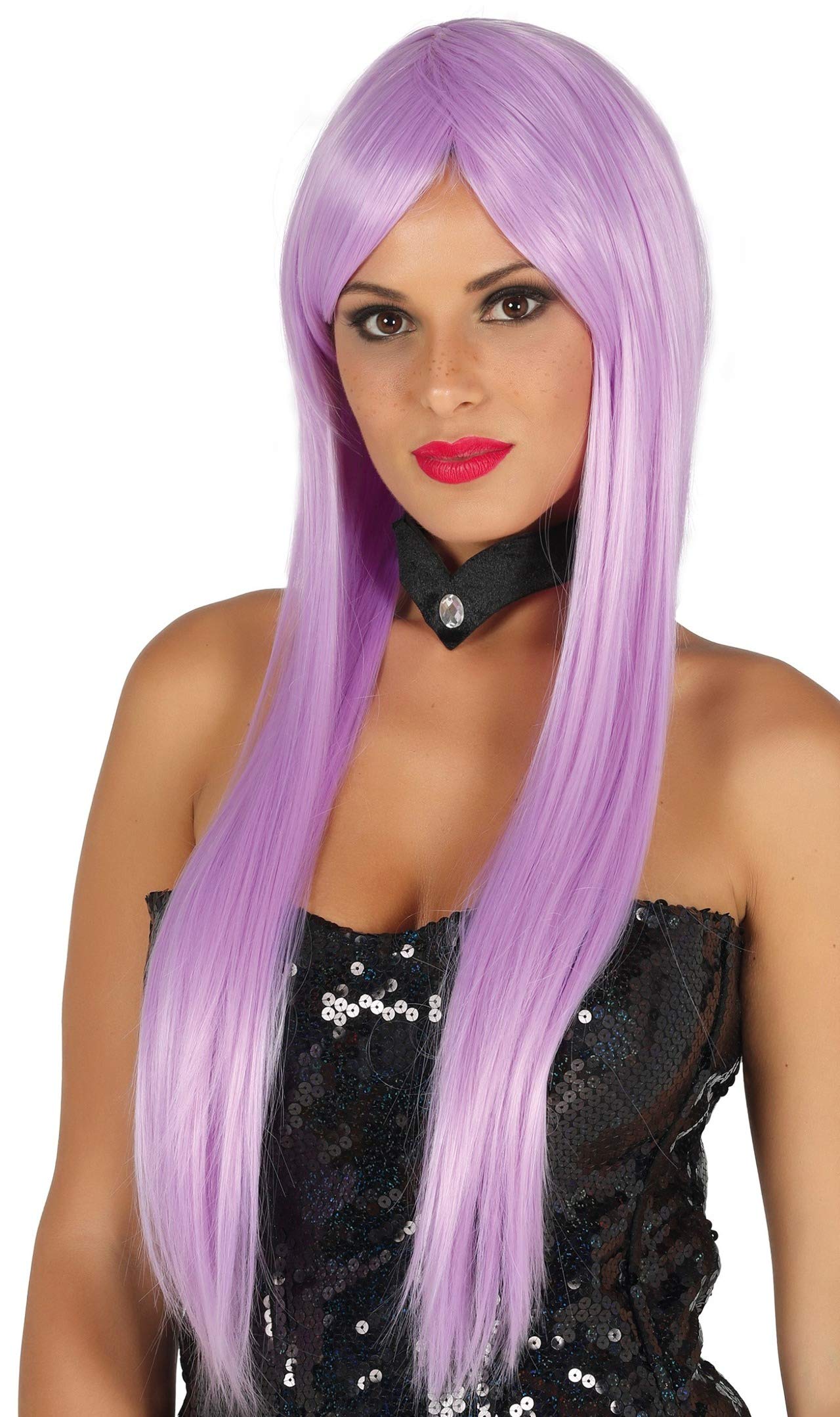 FIESTAS GUIRCA Lilac Long Hair Wig